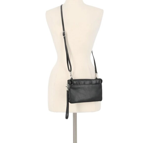 Mundi Brady Crossbody Wristlet & Hip Hugger Purse NWT  RFID Protected Travel - Picture 5 of 6